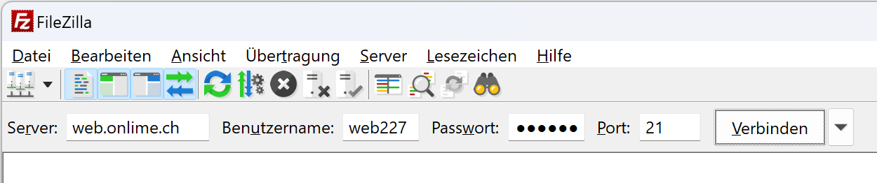 FTP-Login