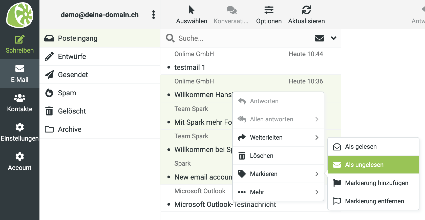 Kontext-Menu