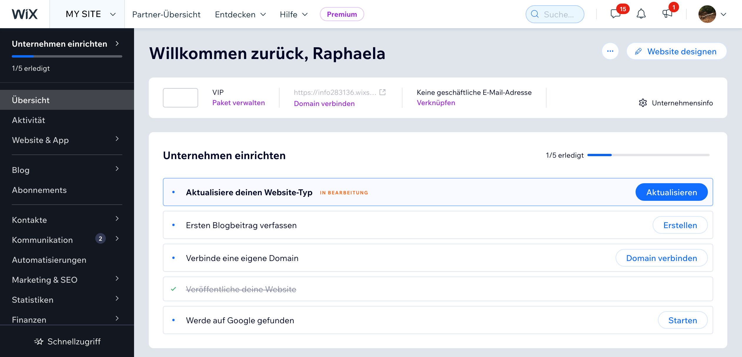 Website Veröffentlichen